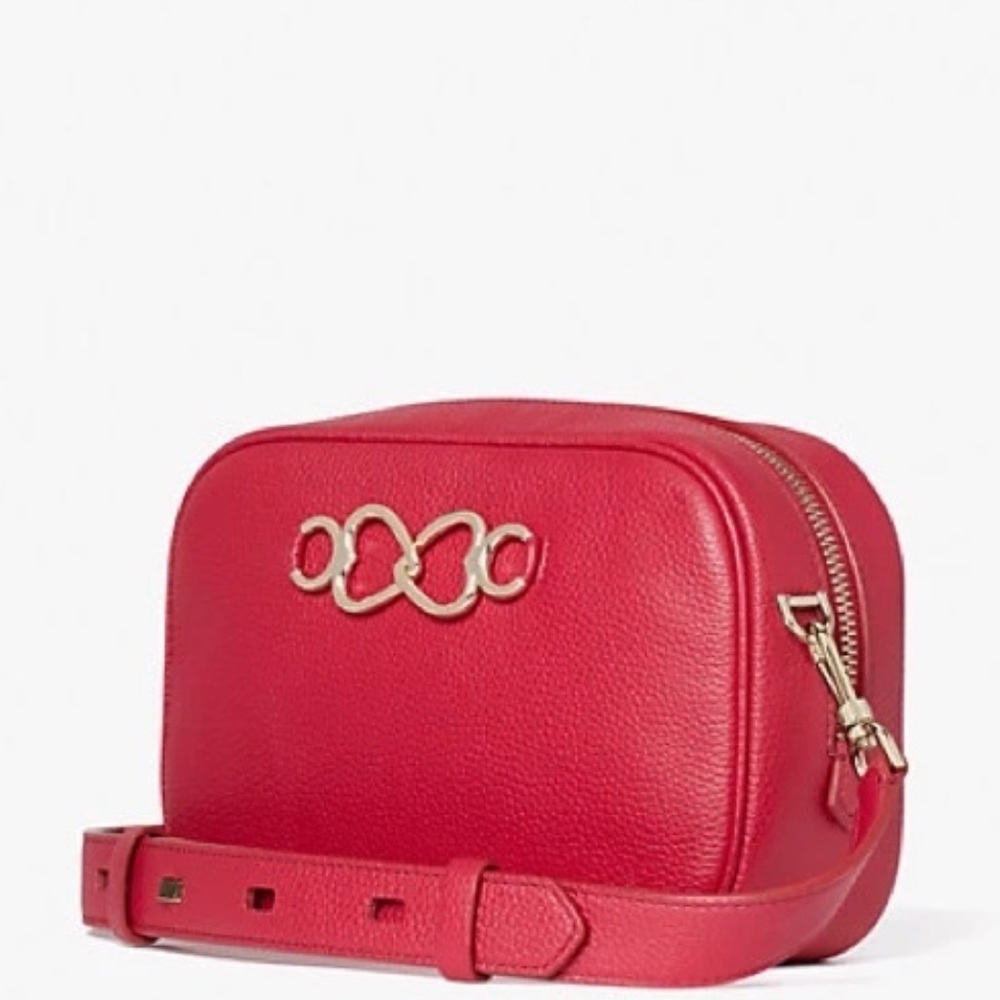 Kate Spade Infinite Medium Camera Bag Pomegranate - Picture 3 of 10